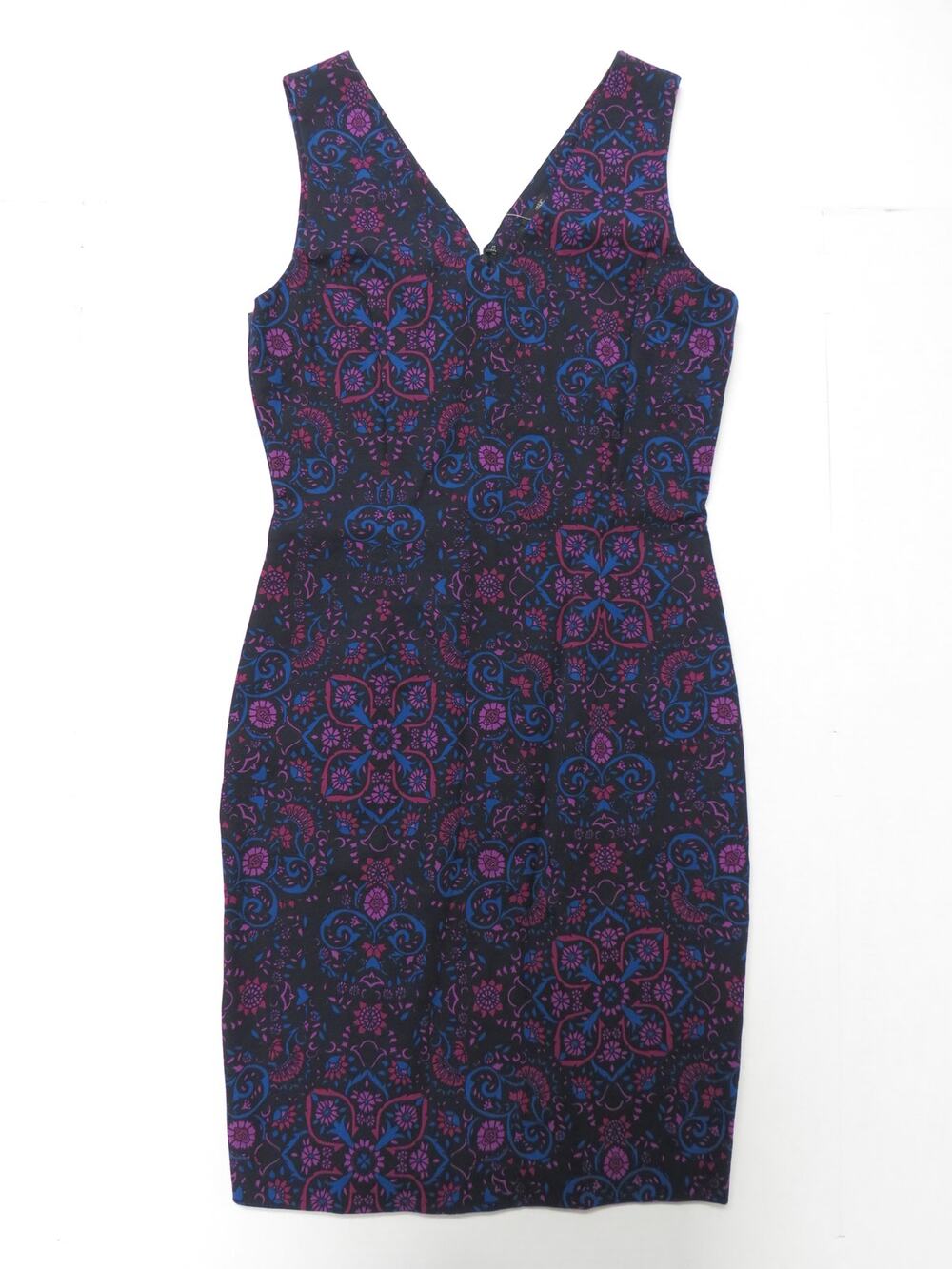 NWT Banana Republic Women's 4 Dress Cotton Blend Black Multicolor Cocktail Event